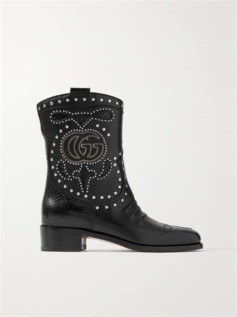 gucci snake bootd|gucci delma snake effect boots.